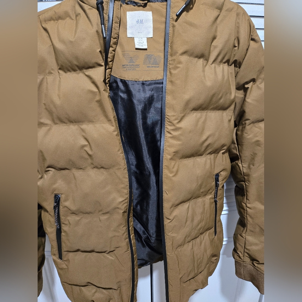Brown Waterproof Puffer Jacket - image 3